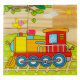 Aga Образователни дървени блокчета Превозни средства 9 бр