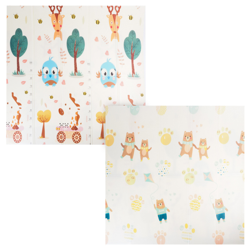 Aga4Kids Детска сгъваема пяна подложка 200x180 см DS3010