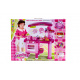 Aga4Kids Пластмасова кухня KITCHEN 008-82 Pink