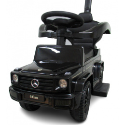Детска количка Mercedes AMG c63 BLACK Rider, музика