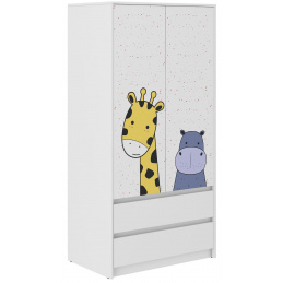 Дървени играчки Детски гардероб Mini ZOO B-9