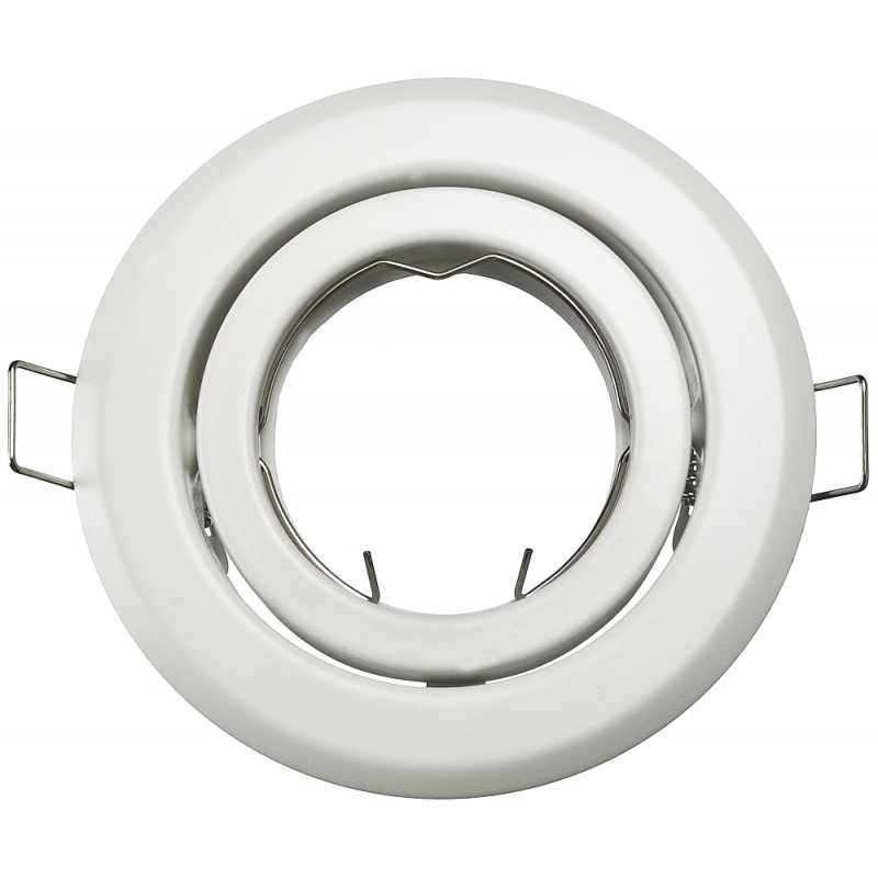 Кръгла лампа за таван EXCLUSIVE BRG70010 бяла