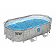 BESTWAY Power Steel Swim Vista басейн с прозорец 427x250x100 14x8FT 7in1