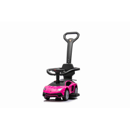 Lamborghini Aventador SV Pink Push Ride-on, push off