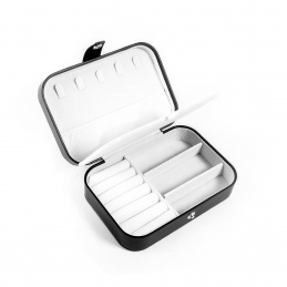 Кутия за бижута Aga 16x11x5 см Черна