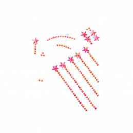 Aga4Kids Самозалепващи се камъчета DS8113AM