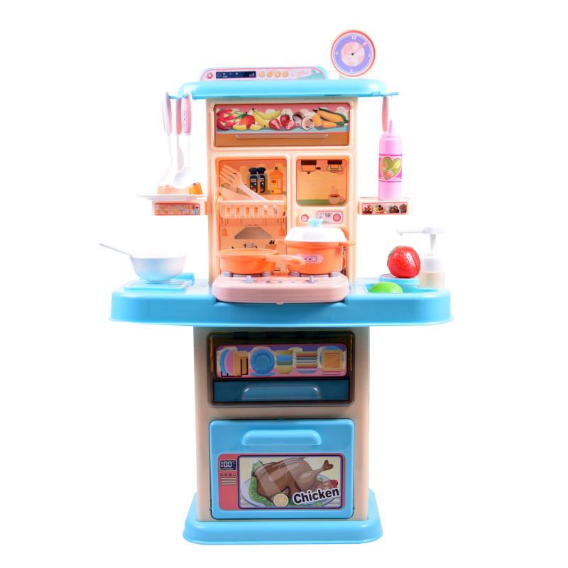 Aga4Kids Пластмасова кухня MR6133 Синя