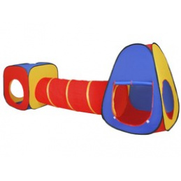 Детска палатка 3в1 - оцветена по ISO 4826