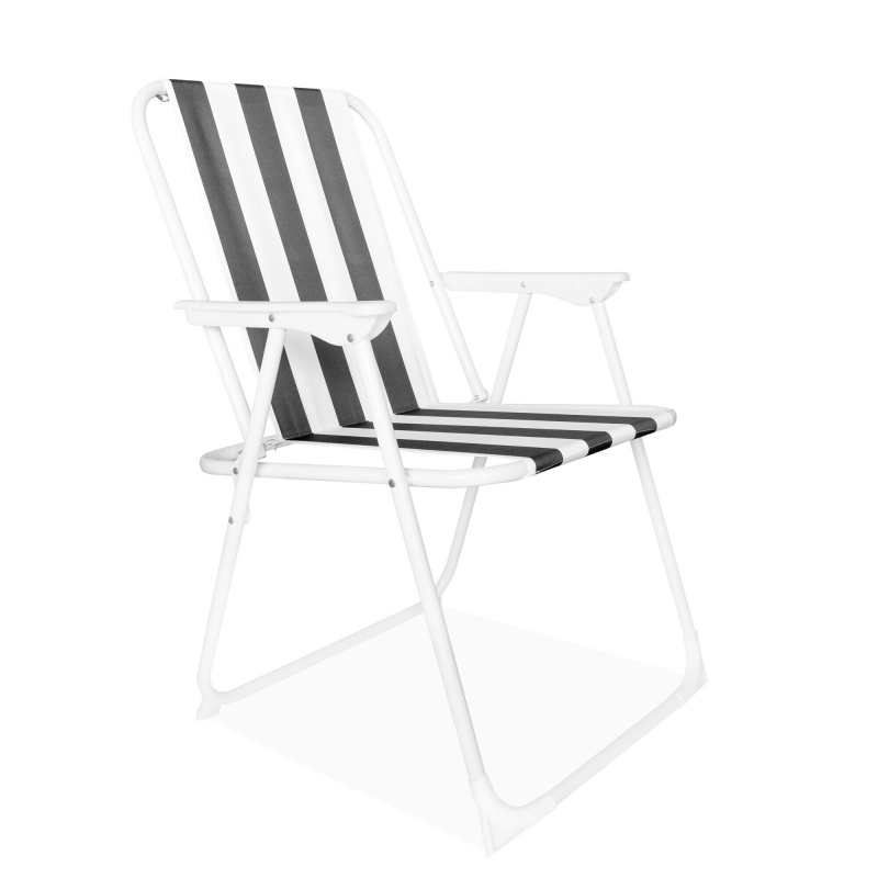 Кресло Linder Exclusiv PO2600SA Сиво с ивици