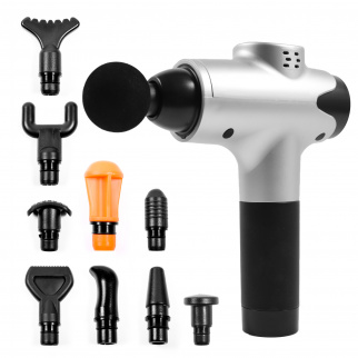 Aga Масажен пистолет DS1602 Сребърен