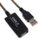 USB 2.0 активен удължителен кабел - 5 м ISO