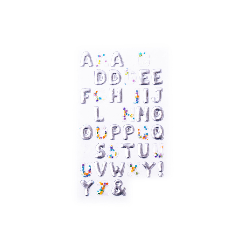 Aga4Kids Самозалепващи се букви DS8101SP