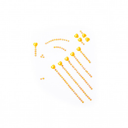 Aga4Kids Самозалепващи се камъчета DS8113AG