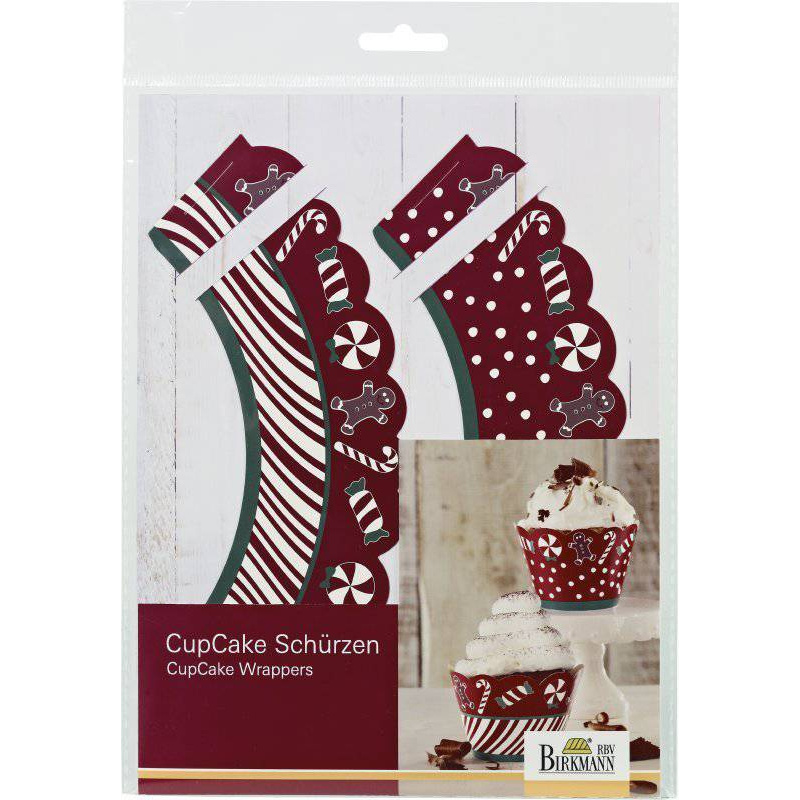 Коледни опаковки за мъфини CANDY CHRISTMAS - Birkmann - Birkmann