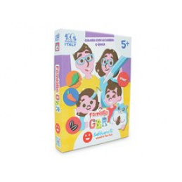 SABBIARELLI Пясъчна книжка за оцветяване Семейство 5+