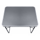 Aga Сгъваема маса за къмпинг 70x50x60 cm Grey
