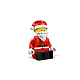 LEGO® Голяма минифигура на Дядо Коледа, коледна играчка с украшение 40820