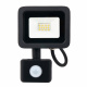 LED прожектор RODIX PREMIUM с PIR сензор - 10W - IP65 - 850Lm - студено бял - 6000K - 36 месеца гаранция