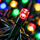 Aga Коледен гирлянд 300 LED с блестящ ефект Цветен