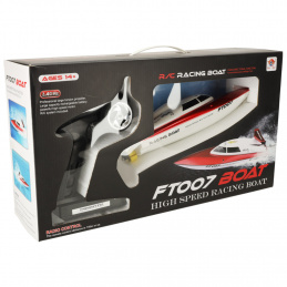 Дистанционно управление на RC лодка FT007 Red