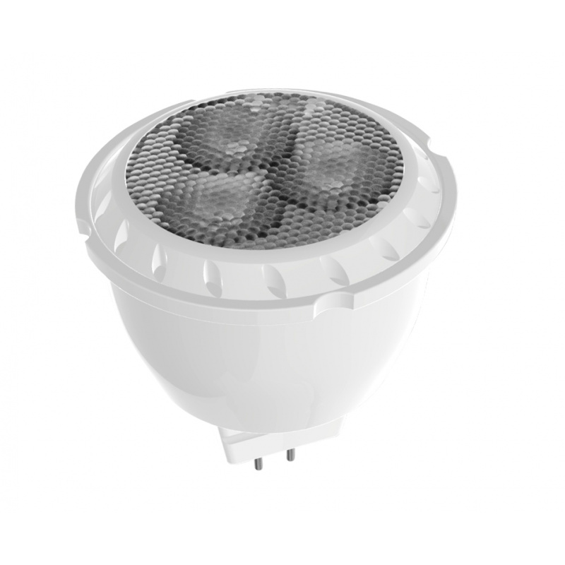 LED крушка - MR11 - 3W - 12V - 250Lm - топло бяла