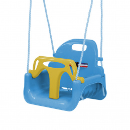 Aga4Kids Детска люлка с ограда Синя