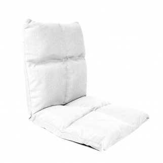 Aga Регулируемо кресло за пода 52x55x55 см Бяло