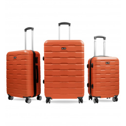 Aga Travel Комплект пътнически куфари MR4658 Оранжев