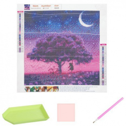 Aga Diamantov бродерия с мозайка 5D Tree