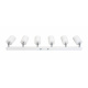 LED таванно спот осветление VIKI 6x GU10 бяло