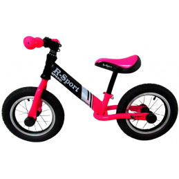 Балансно колело R8 РОЗОВО С надуваеми гуми, кормило с лагери