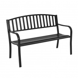 Метална градинска пейка Aga MR2006 127x60x87 cm