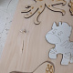 Aga4Kids Образователна двустранна дъска ZOO Natural MT17