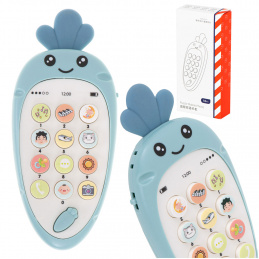 Aga Образователен смартфон Морков Син