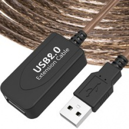 USB 2.0 активен удължителен кабел - 5 м ISO