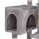 Ага Драскало за котки 36x45x90 см Сиво