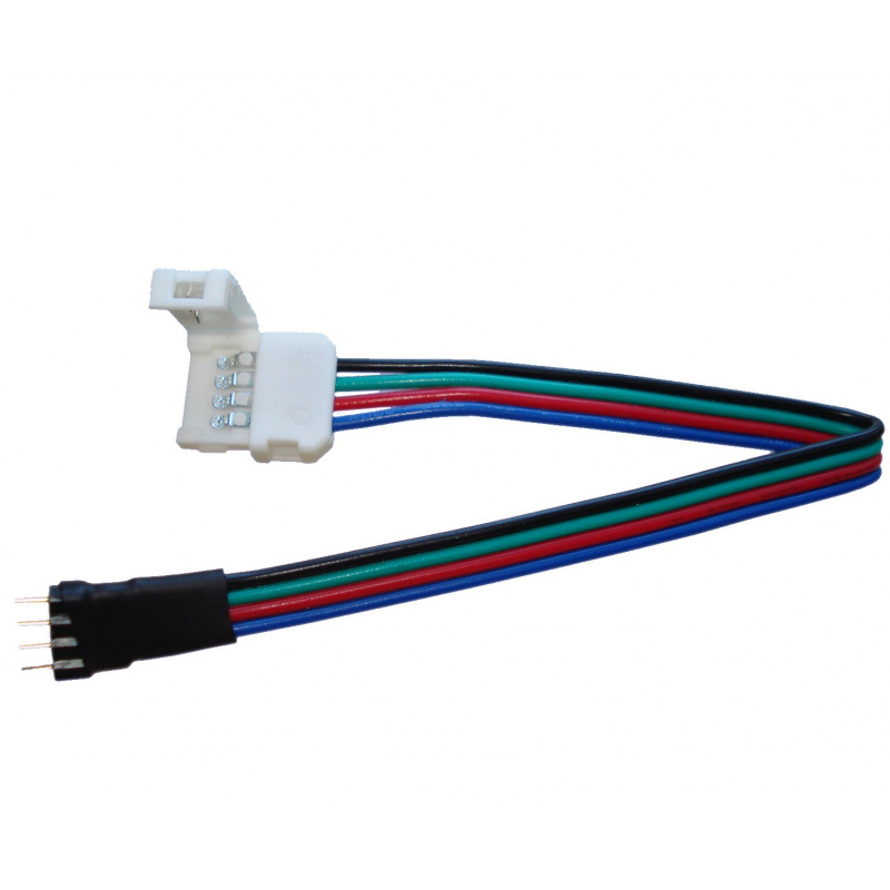 Съединител за LED TAPE - RGB - 10 мм - 4 извода - TAPE / CONTROLLER