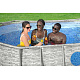 BESTWAY Power Steel Swim Vista басейн с прозорец 427x250x100 14x8FT 7in1