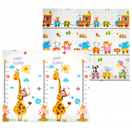 Aga4Kids Сгъваема постелка от пяна за деца 200x180 cm MR133