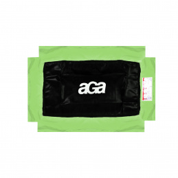 Покривало за пружини Aga за правоъгълен батут 122x183 см Светлозелено