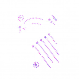 Aga4Kids Самозалепващи се камъчета DS8113W