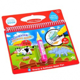 Книга за оцветяване с маркер за животни ZA2996