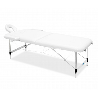 Aga Алуминиев масажен шезлонг MR7150 White