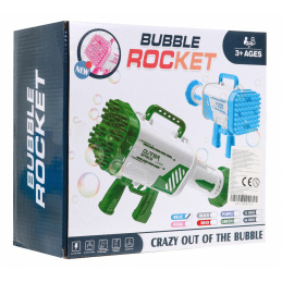 Сапунен мехур Baby Gun 3+ син пистолет с вентилатор + течност за мехурчета