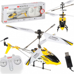 Syma RC хеликоптер SYMA S107H 2.4GHz RTF жълт