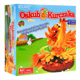 Игра за скубане на кокошки за деца 3+ и възрастни Отстраняване на пера + защита на яйцата