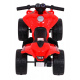 Малко чудовище, работещо с батерии Quad Bike за малки деца Red 25W Drive