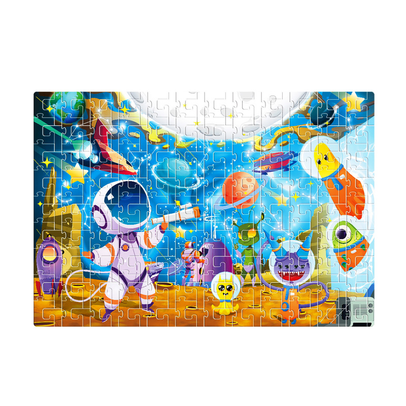 Aga4Kids Детски пъзел Космически пътешественици 216 части
