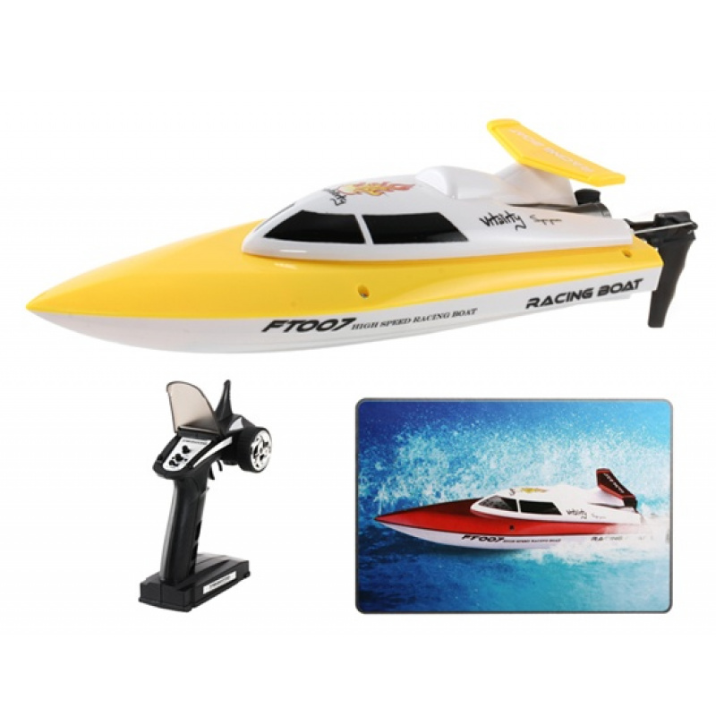 Ага RC Състезателна спортна лодка Double Horse 2DZ068 - II. КАЧЕСТВО