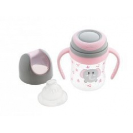 Чаша с мундщук 4m+ 120ml LULABI Elephant